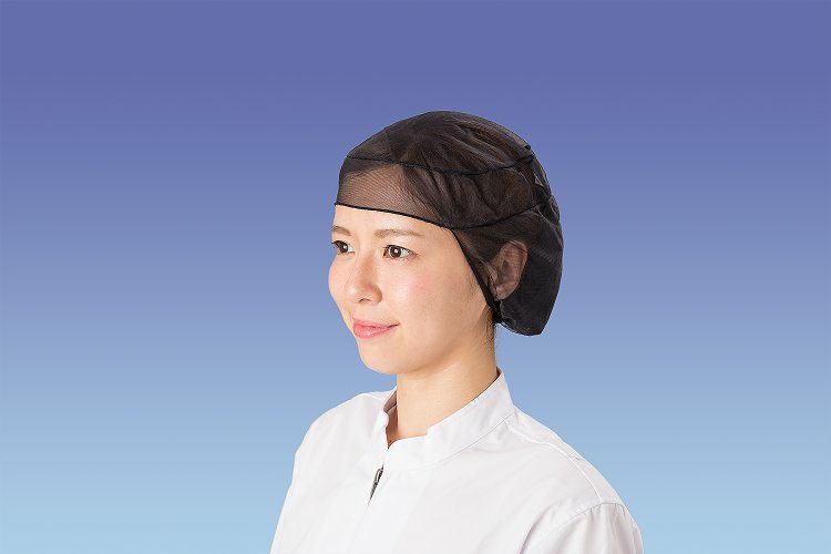 ◆デリカネット　ヘアネット　20枚（1箱）　丸善化工　洗濯可能　白黒　未使用品 ◇デリカネット ヘアネット 20枚（1箱） 丸善化工 洗濯可能 白黒